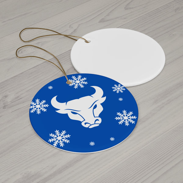 Buffalo Ceramic Ornaments