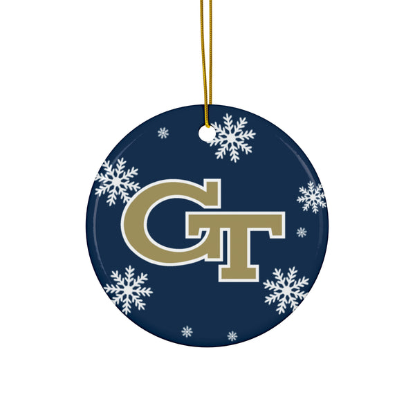 Georgia Tech Ceramic Ornaments