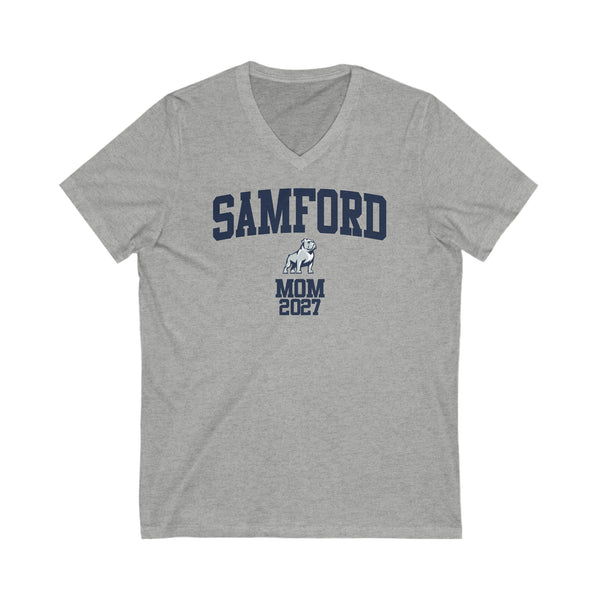 Samford Class of 2027 MOM V-Neck Tee