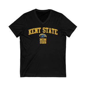 Kent State Class of 2028 MOM V-Neck Tee