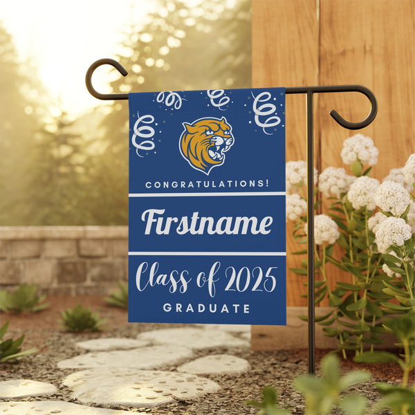 Personalized JWU 2025 Graduate Yard Flag