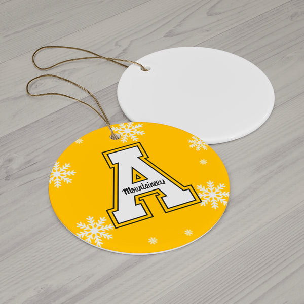 App State Ceramic Ornaments