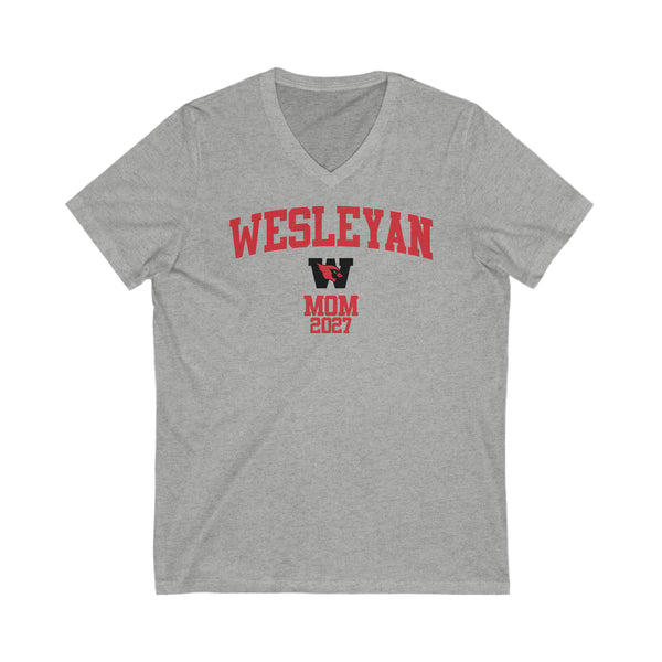 Wesleyan Class of 2027 MOM V-Neck Tee
