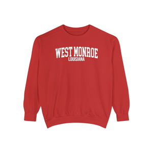 West Monroe Louisiana Comfort Colors Sweatshirt