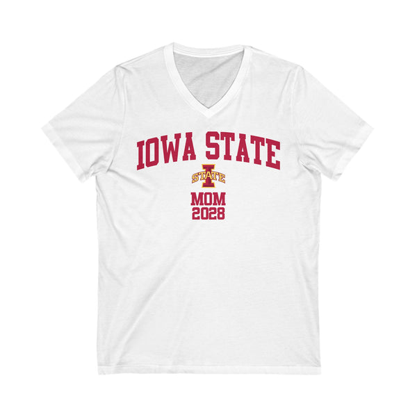 Iowa State Class of 2028 MOM V-Neck Tee