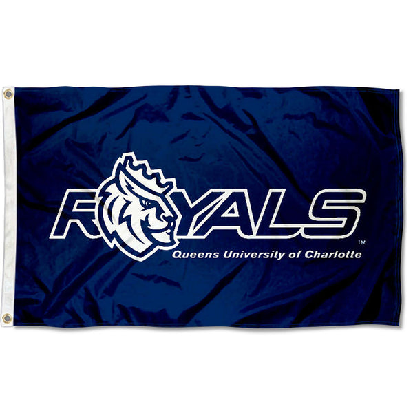 Queens University of Charlotte Flag