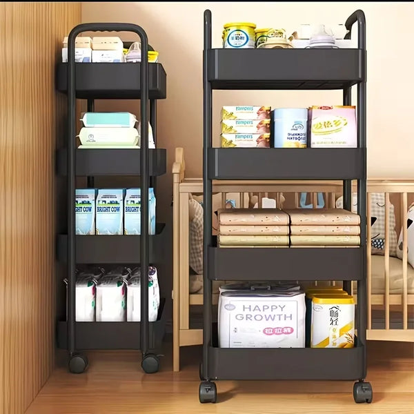 Rolling Cart Storage - 4 Layer
