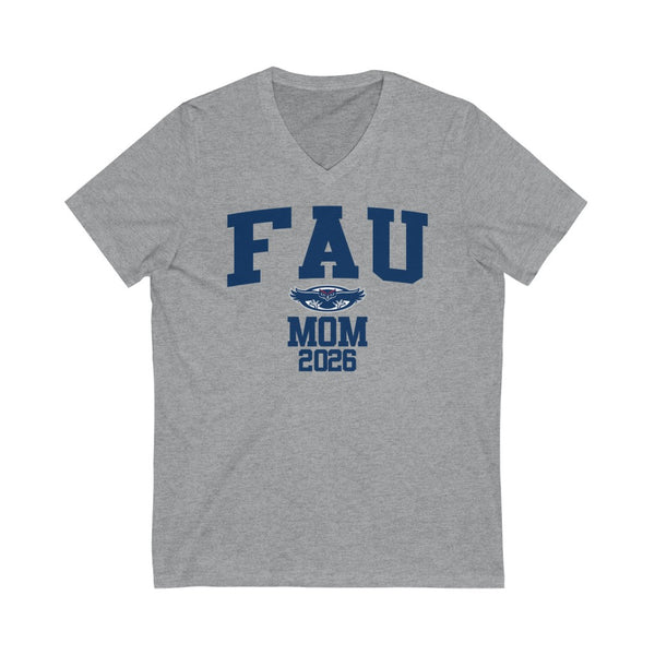 FAU Class of 2026 - MOM V-Neck Tee