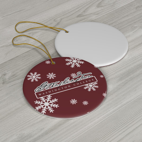 Washington College Ceramic Ornaments