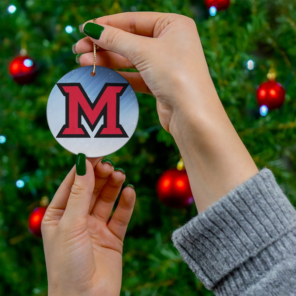 Miami University Ceramic Ornaments
