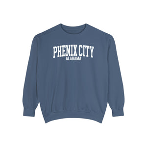 Phenix City Alabama Comfort Colors Sweatshirt