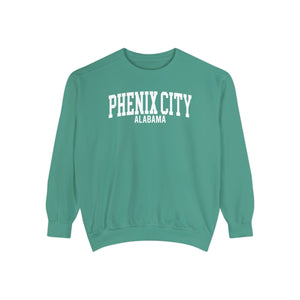 Phenix City Alabama Comfort Colors Sweatshirt