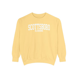 Scottsboro Alabama Comfort Colors Sweatshirt