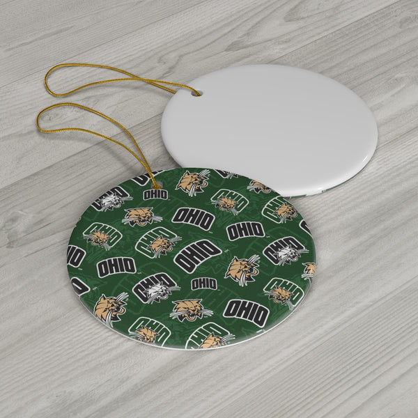 Ohio University Ceramic Ornaments
