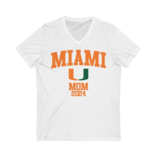 Miami Class of 2024 - MOM V-Neck Tee