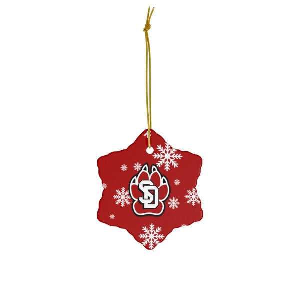South Dakota Ceramic Ornaments
