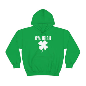 0% Irish St. Patrick's Day hoodie