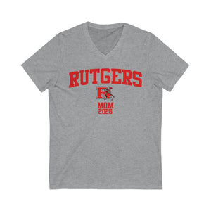 Rutgers Class of 2026 - MOM V-Neck Tee
