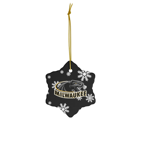 UW Milwaukee Ceramic Ornaments