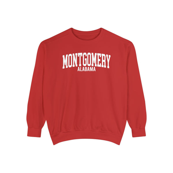 Montgomery Alabama Comfort Colors Sweatshirt