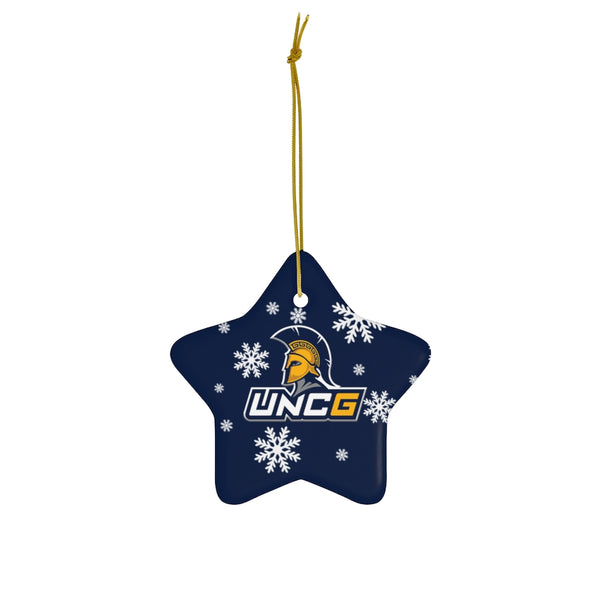 UNCG Ceramic Ornaments