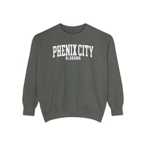 Phenix City Alabama Comfort Colors Sweatshirt