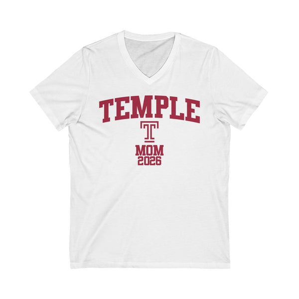 Temple Class of 2026 - MOM V-Neck Tee