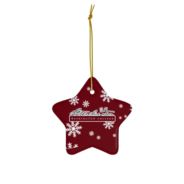 Washington College Ceramic Ornaments