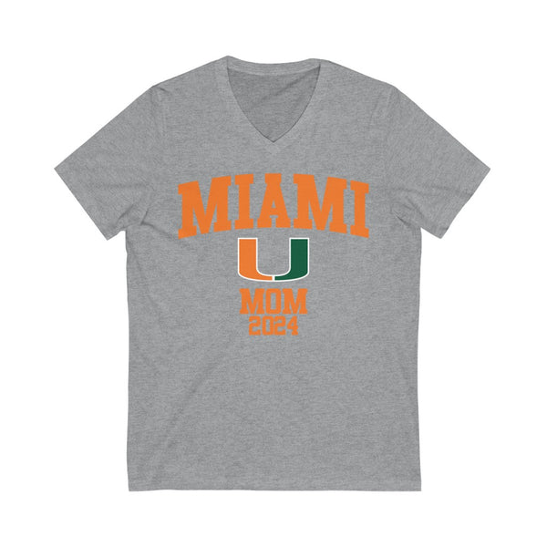 Miami Class of 2024 - MOM V-Neck Tee