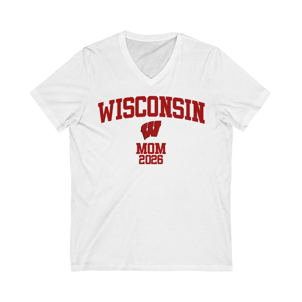 UW Madison Class of 2026 - MOM V-Neck Tee