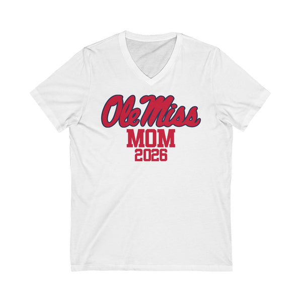 Ole Miss Class of 2026 - MOM V-Neck Tee