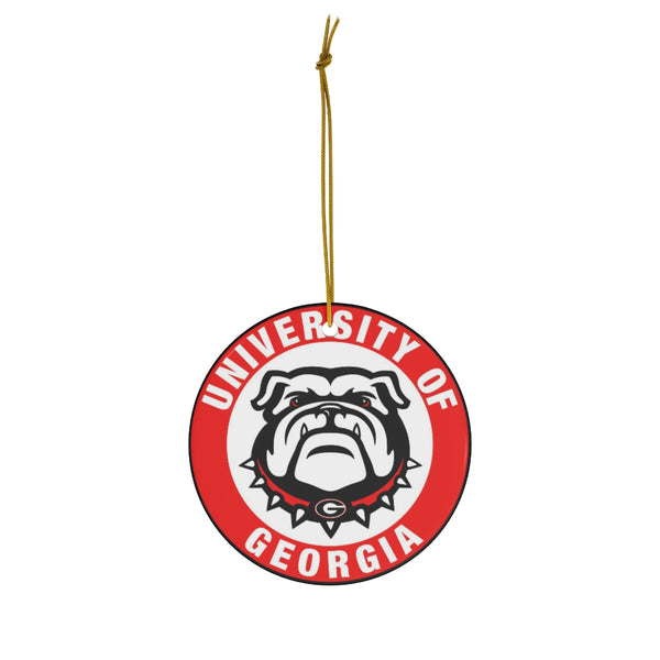 UGA Ceramic Ornaments