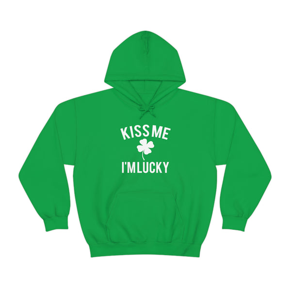 Kiss Me, I'm Lucky hoodie