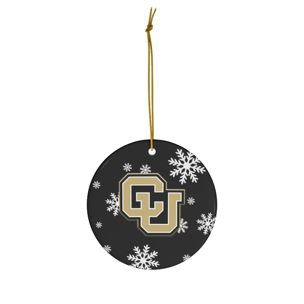 CU Denver Ceramic Ornaments
