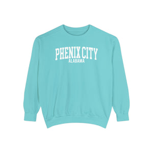 Phenix City Alabama Comfort Colors Sweatshirt