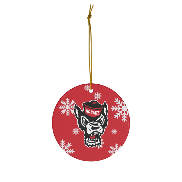 NC State Ceramic Ornaments