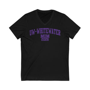 UW Whitewater 2026 MOM V-Neck Tee