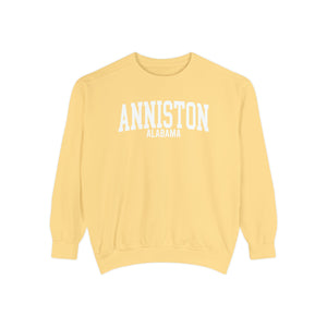 Anniston Alabama Comfort Colors Sweatshirt