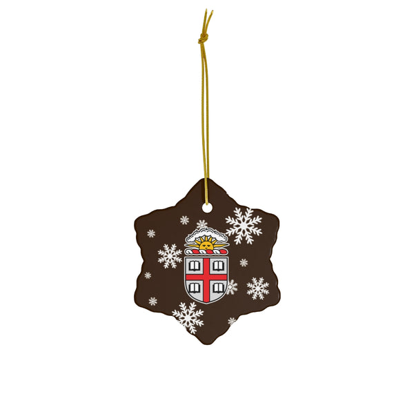 Brown Ceramic Ornaments