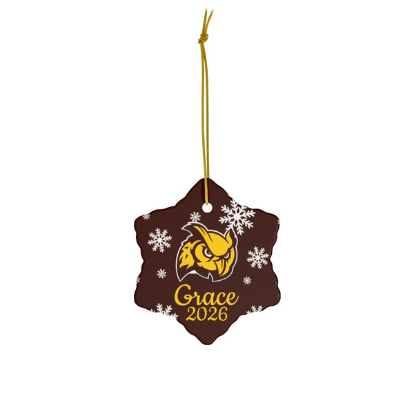 Custom Rowan Ceramic Ornaments