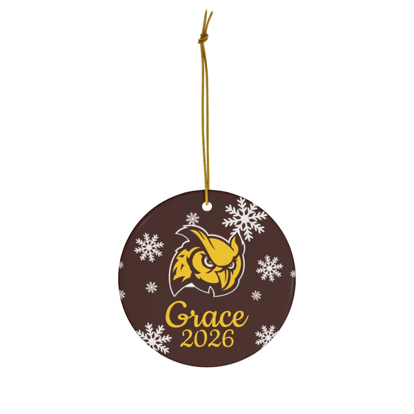 Custom Rowan Ceramic Ornaments