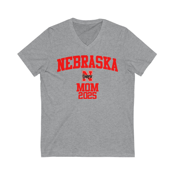 Nebraska Class of 2025 - MOM V-Neck Tee