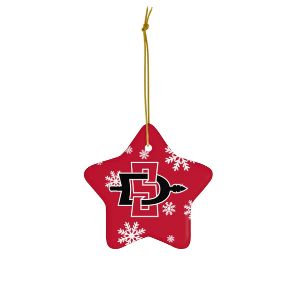 SDSU Ceramic Ornaments