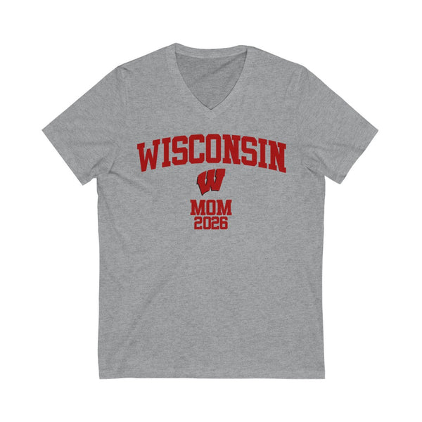UW Madison Class of 2026 - MOM V-Neck Tee