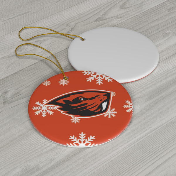 Oregon State Ceramic Ornaments