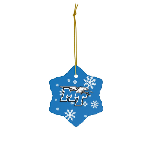 MTSU Ceramic Ornaments