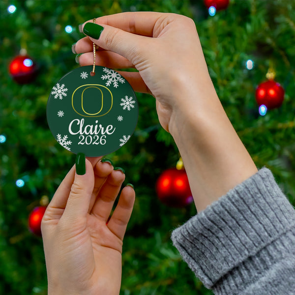 Custom Oregon Ceramic Ornaments