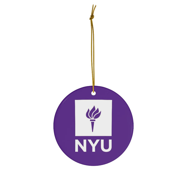 NYU Ceramic Ornaments