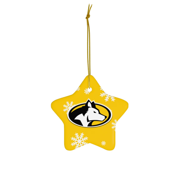 Michigan Tech Ceramic Ornaments