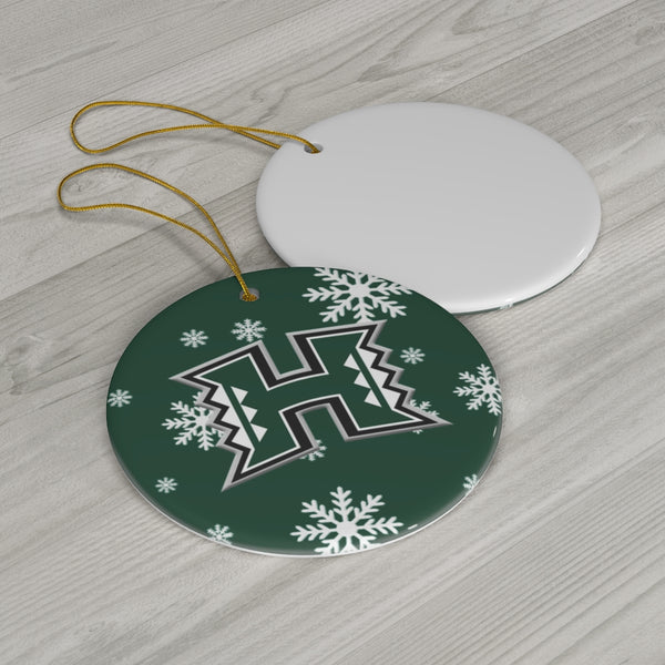 Hawaii at Manoa Ceramic Ornaments